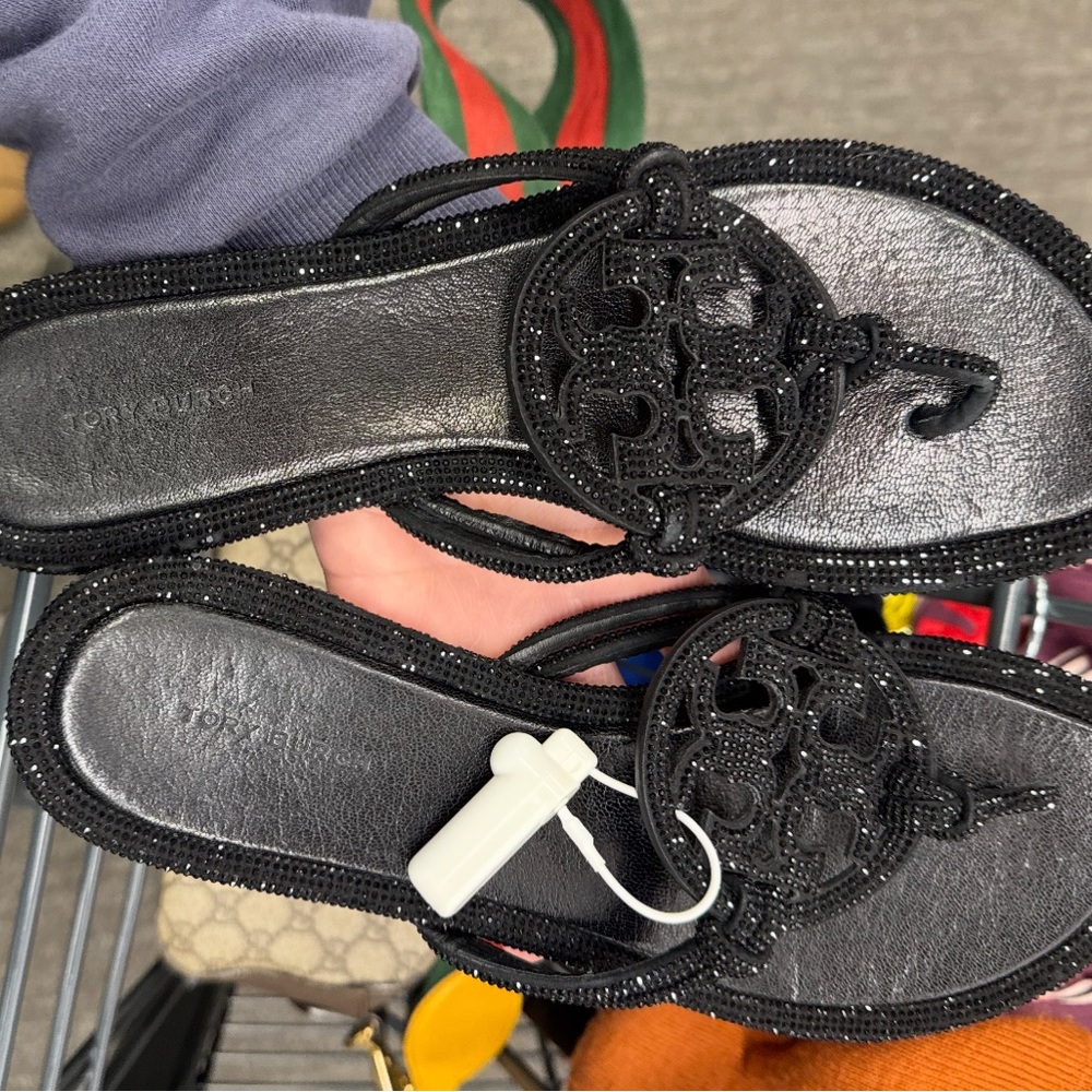 Tory Burch Black Sandals - Picture 3 of 3